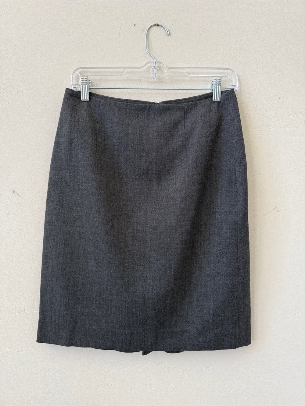 Banana Republic Grey Pencil Skirt Size 2 Office Workwear EUC